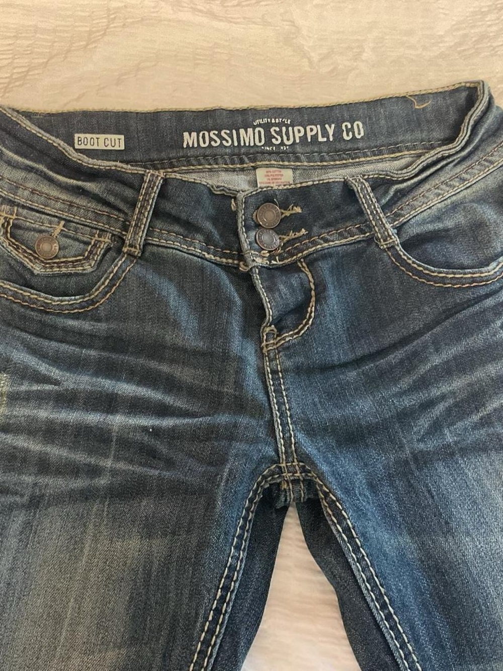 Mossimo Supply Co. Women's Boot Cut Jeans - Blue Denim